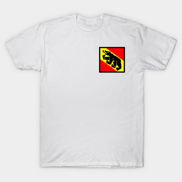 Bern Flag T-Shirt by cstme